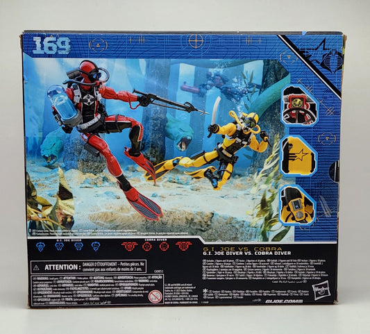 G.I. Joe Classified Series- G.I. Joe Diver vs Cobra Diver (2-pack)