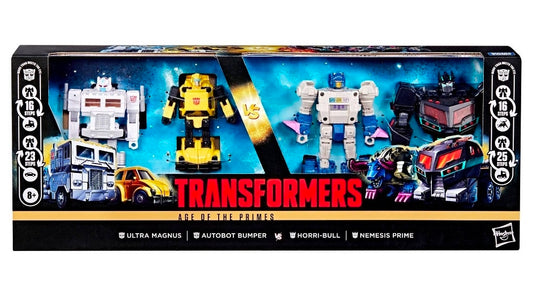 Transformers- Age of the Primes- Autobots vs Decepticons (4-pack)