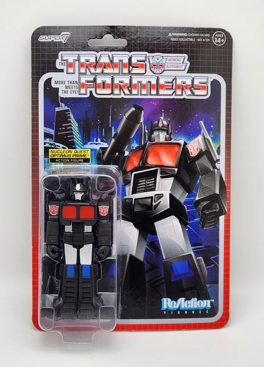 Super7 Reaction- Transformers- Optimus Prime (Nucleon Quest Special Mission)