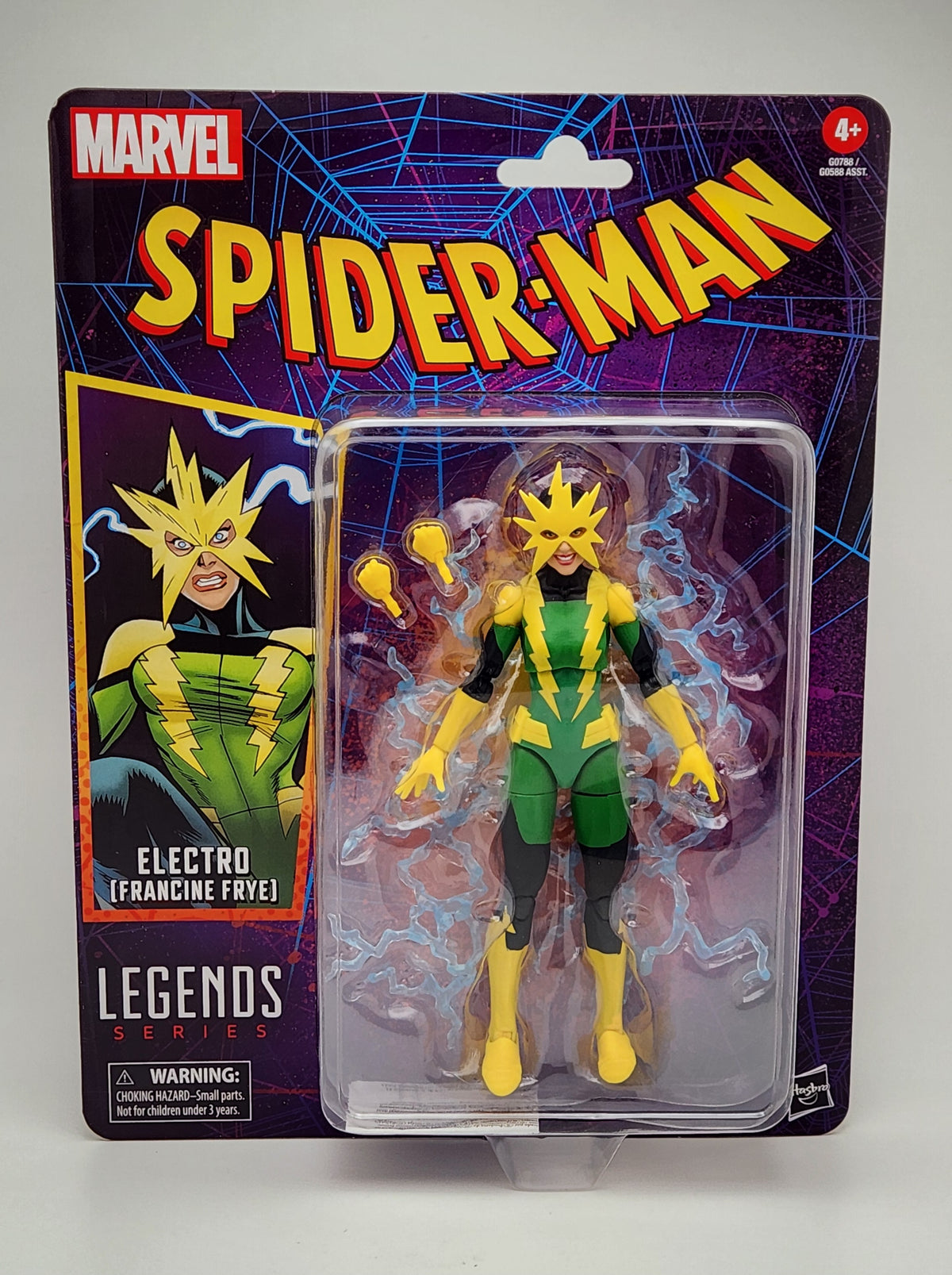 Marvel Legends Retro Collection Series: Spider-Man: Electro (Francine Frye)