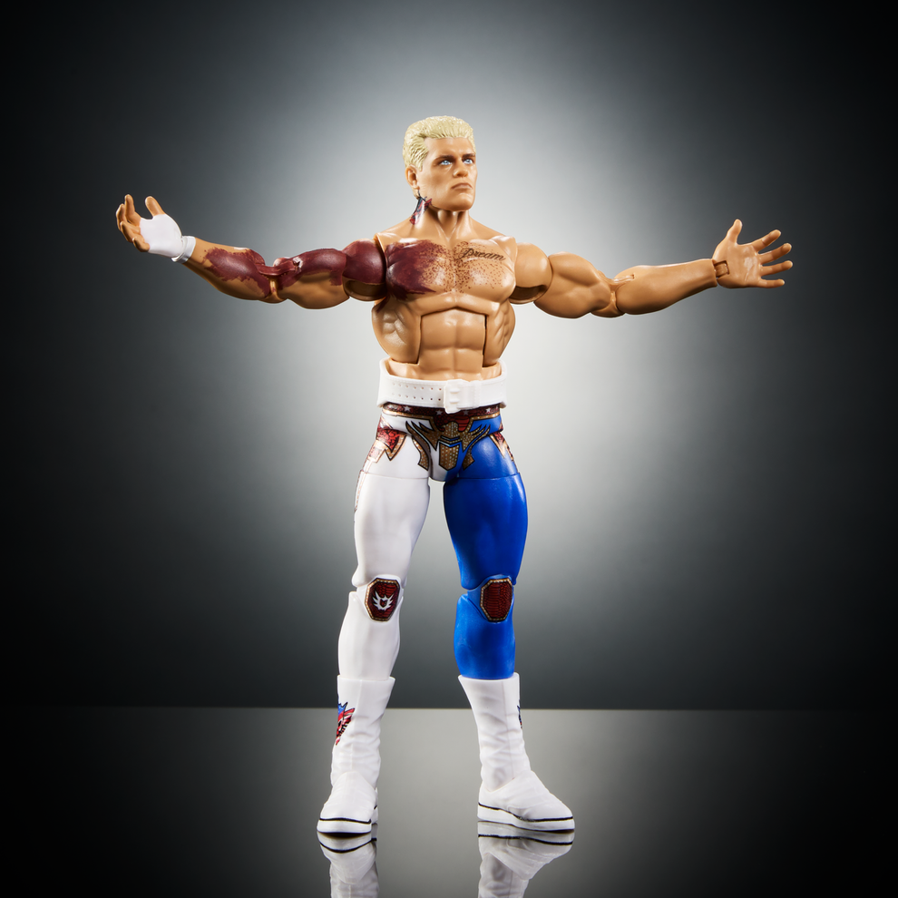WWE Elite Collection Series- From The Vault Series 4- "The American Nightmare" Cody Rhodes (Bruised)