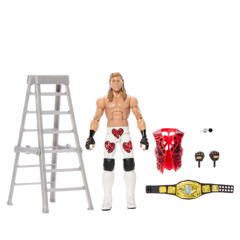 WWE Elite Collection Series- From The Vault Series 9- Shawn Michaels (Heartbreak Kid)