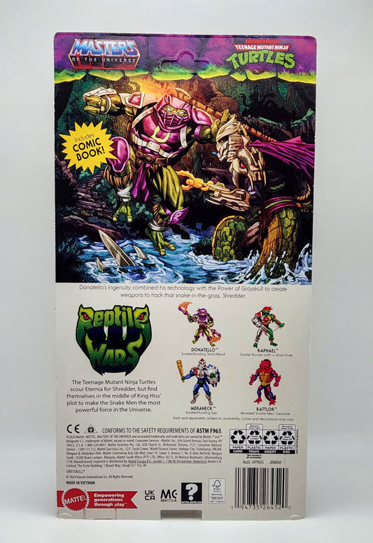 Teenage Mutant Ninja Turtles x Masters of the Universe- Turtles of Grayskull: Donatello (New Version)