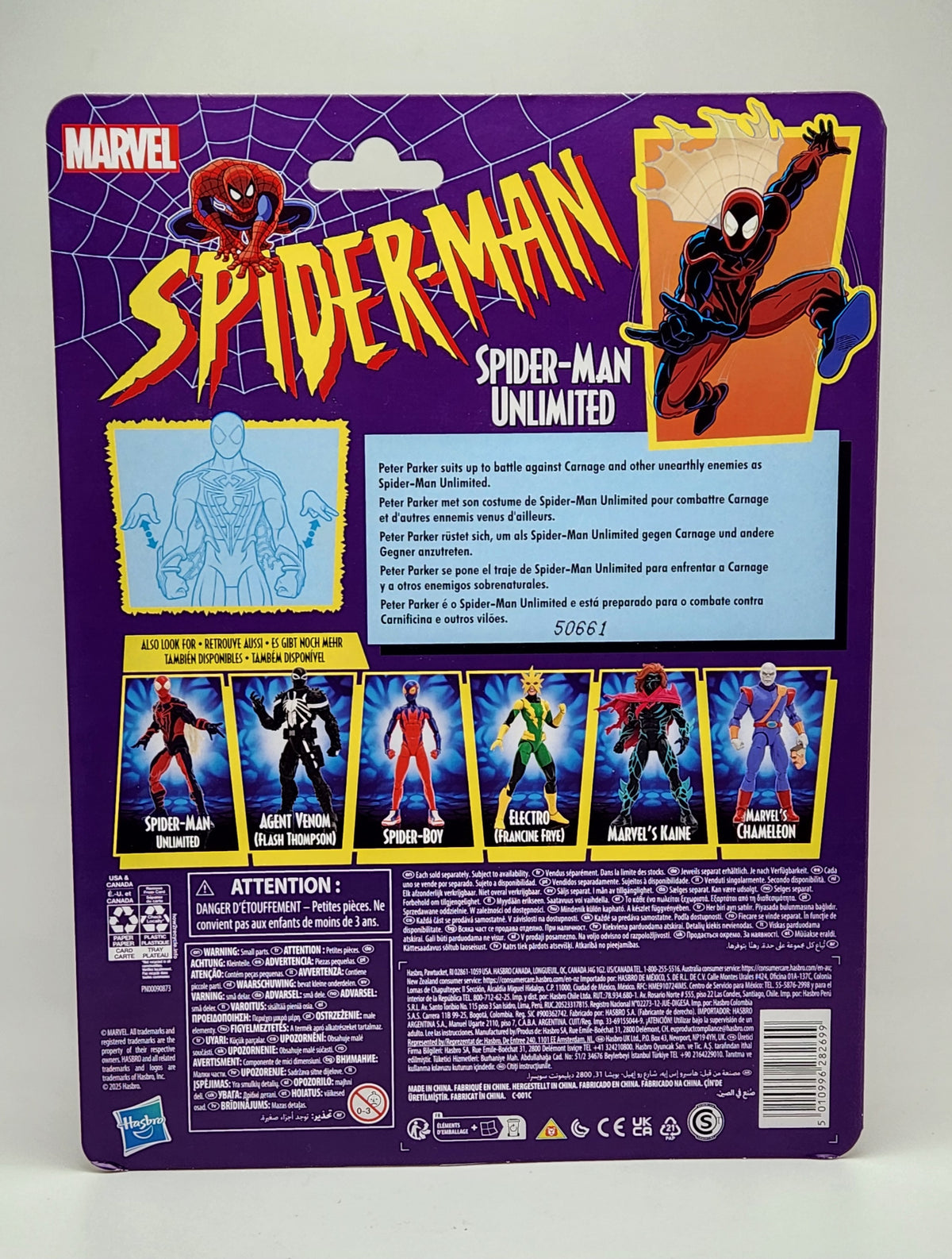 Marvel Legends Retro Collection Series: Spider-Man: Spider-Man Unlimited
