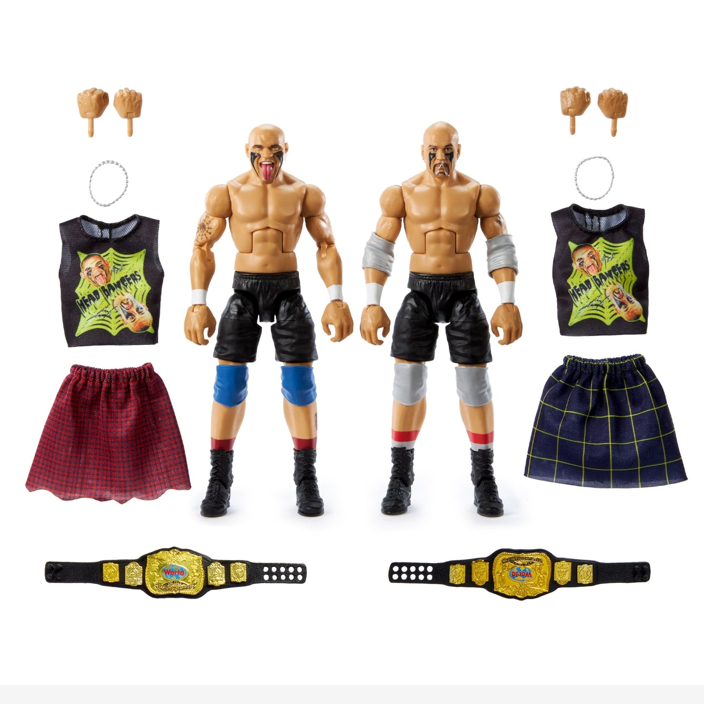 WWE Elite Collection Series- The Headbangers: Mosh & Thrasher (Deluxe 2-pack)