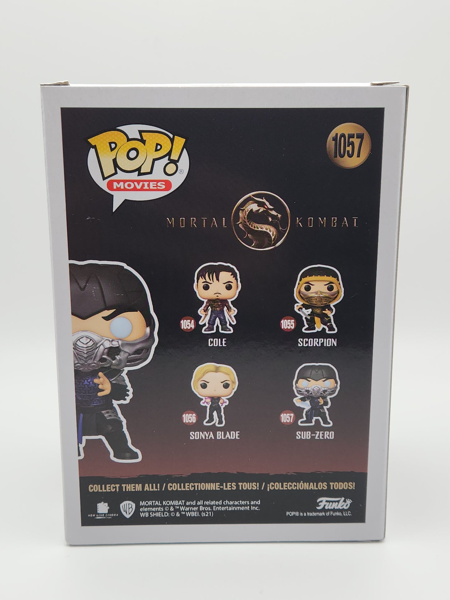 Funko Pop! Movies- Mortal Kombat: Sub-Zero