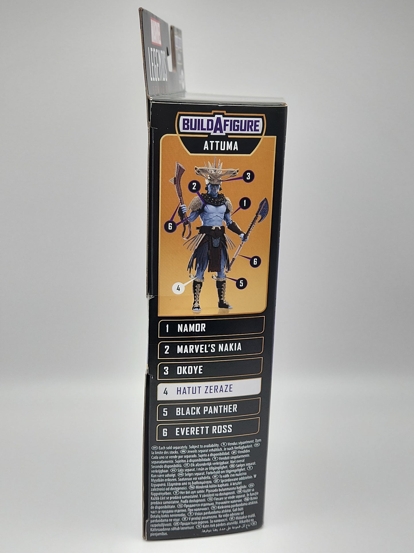 Marvel Legends Series- Black Panther (Hatut Zeraze)
