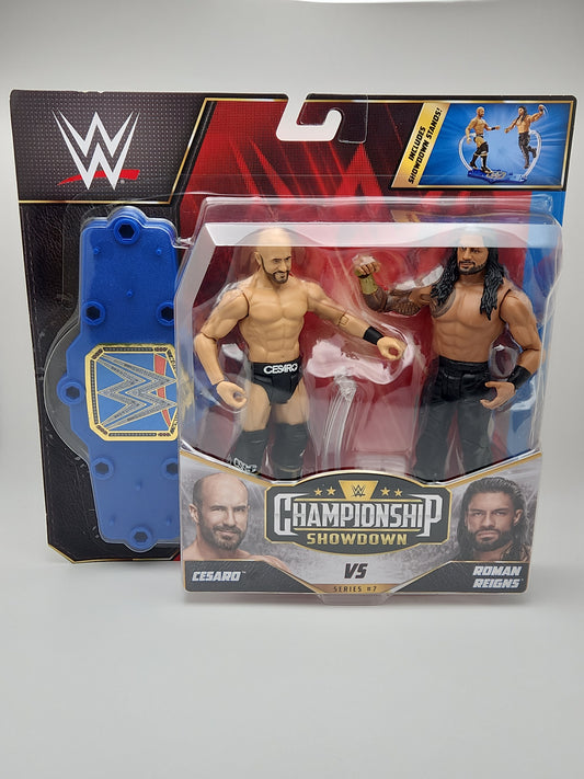 WWE Championship Showdown- Cesaro vs Roman Reigns (2pk)