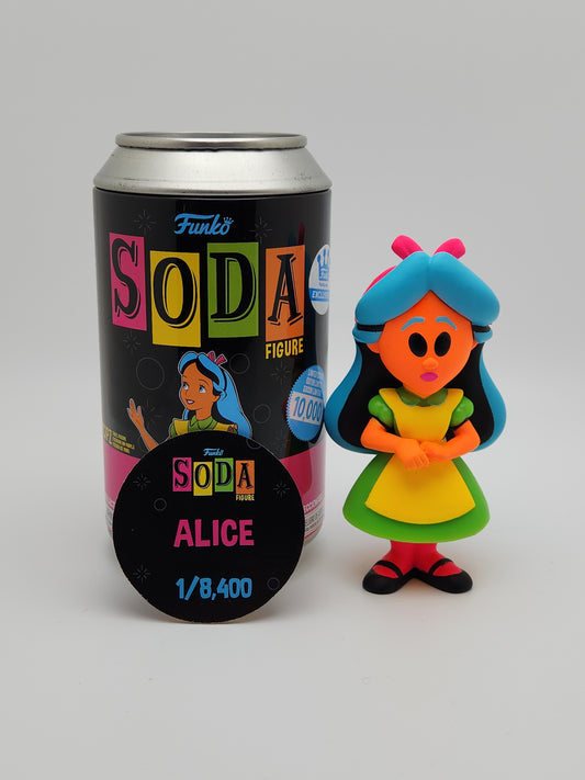 Funko Soda- Alice (Blacklight)