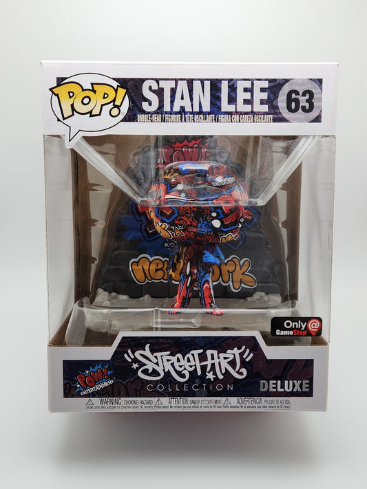 Funko Pop! Marvel- Deluxe Street Art: Stan Lee